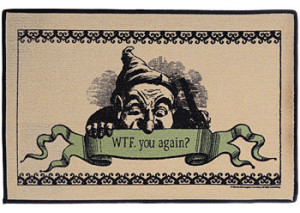 Gmome "WTF You Again" rug