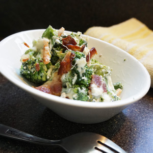 Creamy broccoli casserole recipe from @bijouxandbits