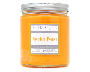 Pumpkin pasty candle