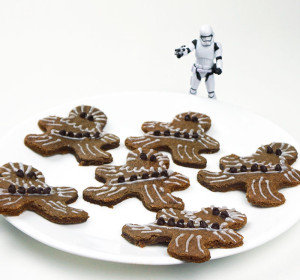 Gingerbread wookiee cookies from @bijouxandbits