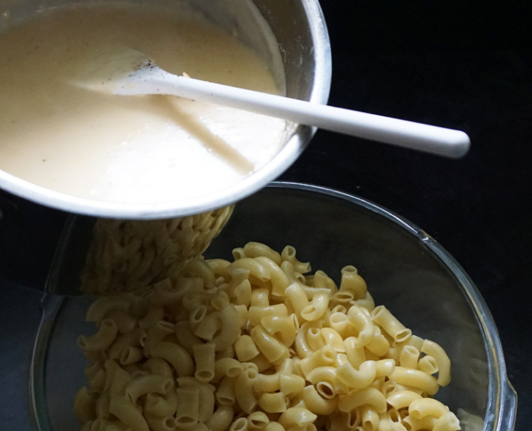 Threecheese brown butter truffle mac and cheese Bijoux & Bits