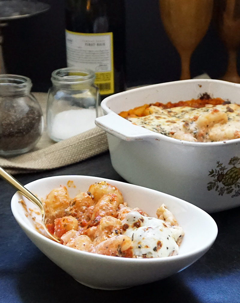 Pancetta gnocchi lasagna from @bijouxandbits #gnocchi #lasagna