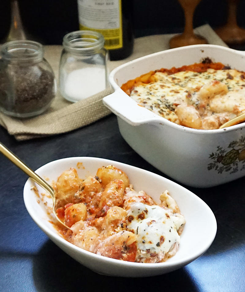 Pancetta gnocchi lasagna from bijouxandbits gnocchi lasagna Bijoux & Bits