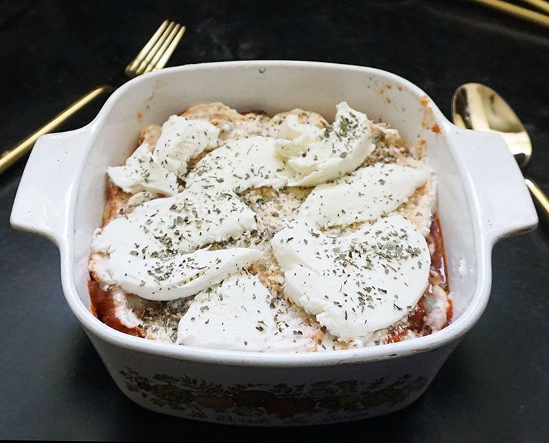 Pancetta gnocchi lasagna from @bijouxandbits #gnocchi #lasagna