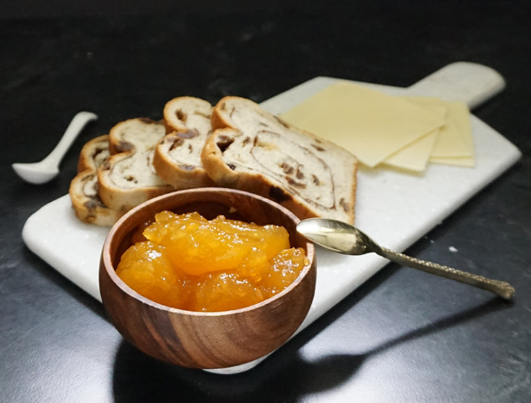 Apricot white cheddar grilled cheese Bijoux & Bits