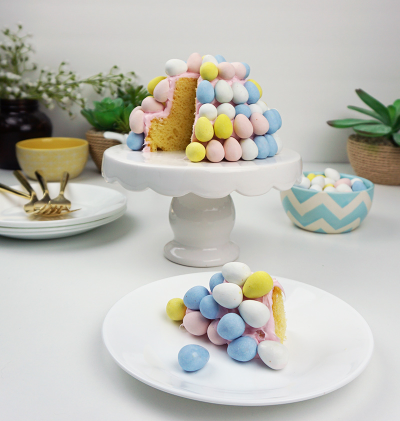 Easter egg cake from @bijouxandbits #easter #candy #cake
