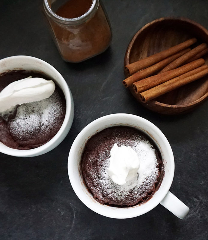 Mexican chocolate coffee mug cake Bijoux & Bits