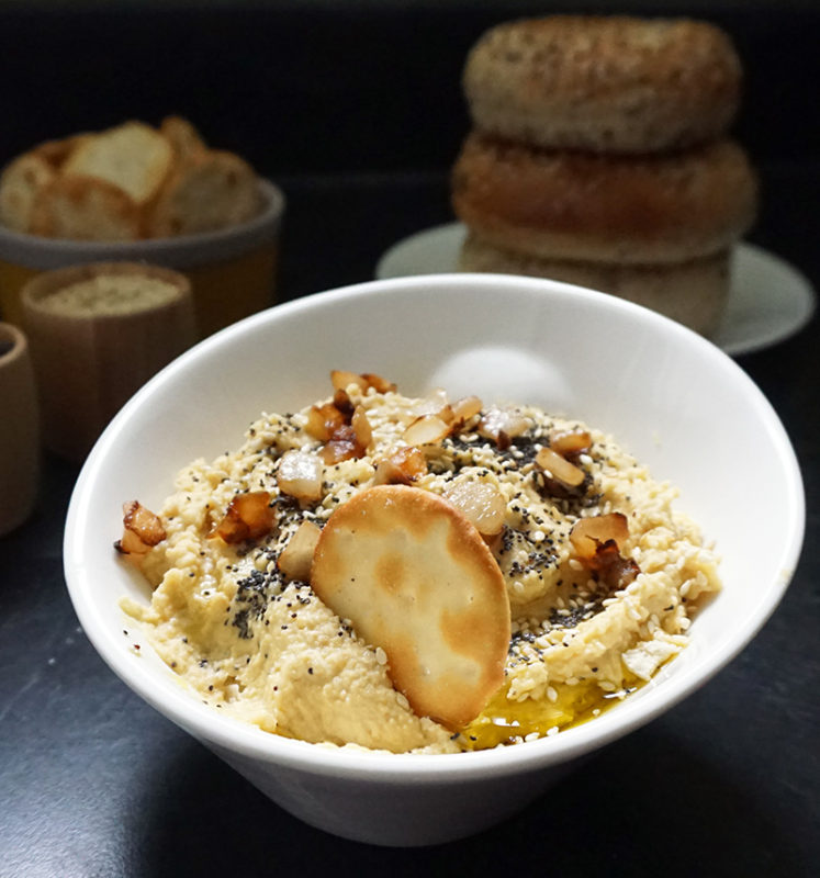 Everything bagel hummus Bijoux & Bits