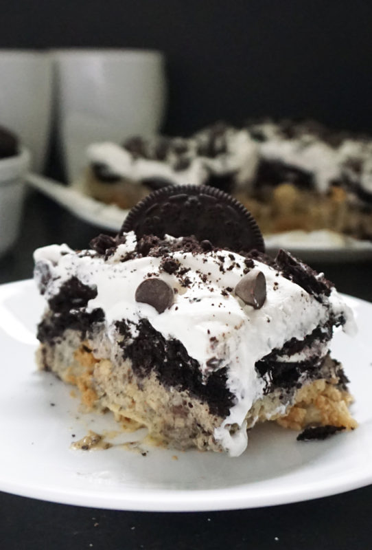 Oreo icebox cake