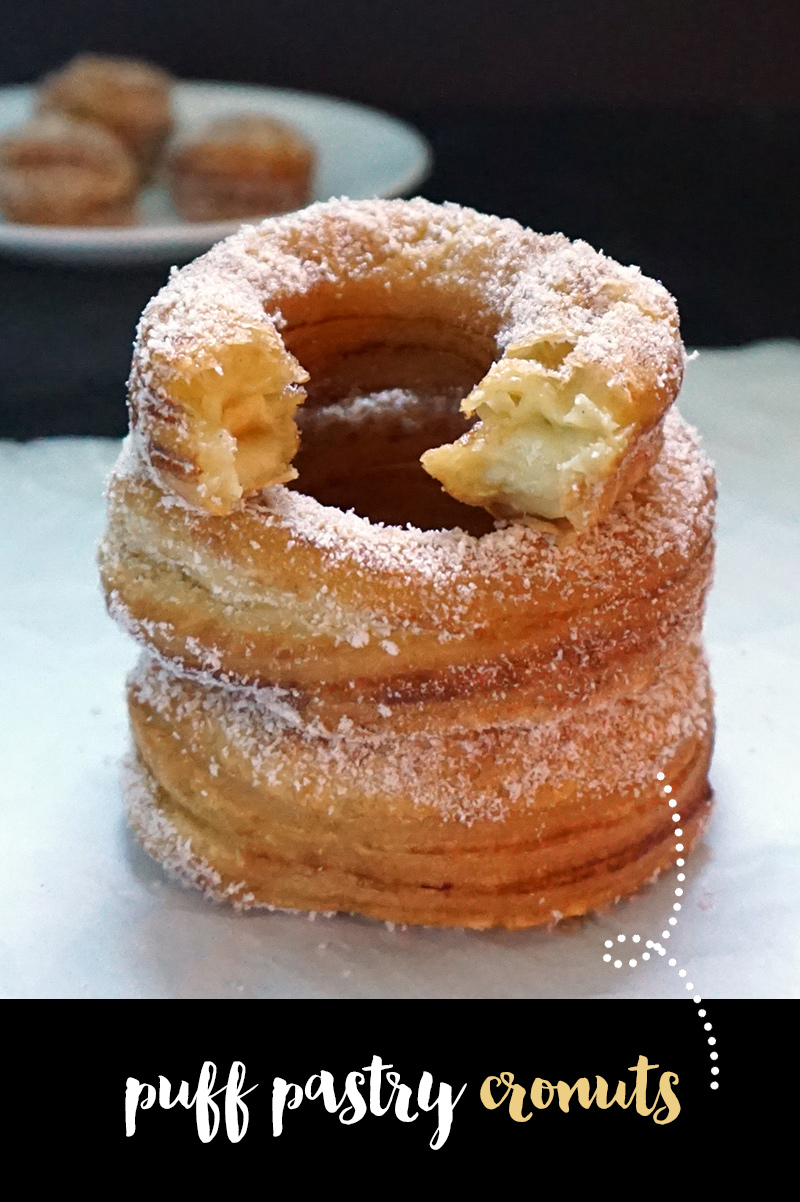 Puff pastry cronuts from @bijouxandbits