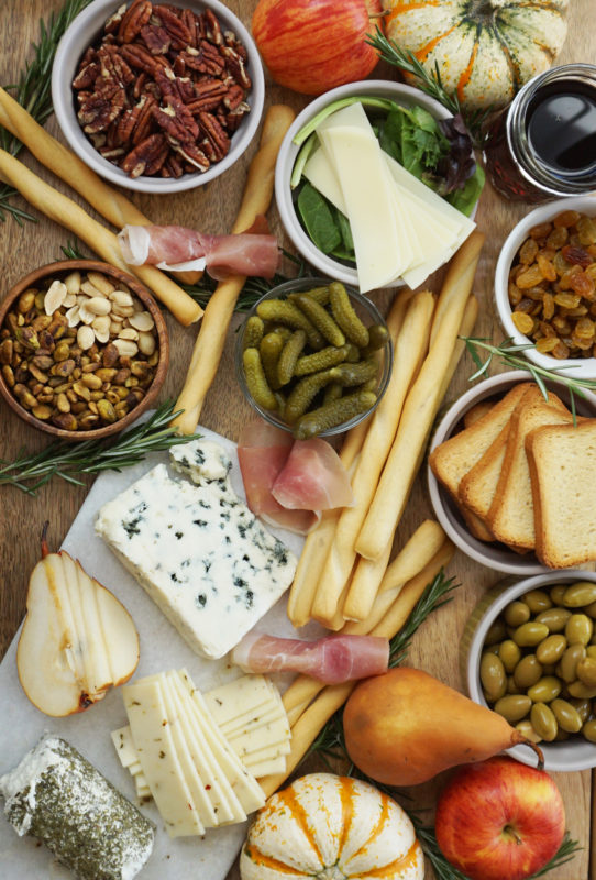 Rustic fall cheese board (with serving tips!)