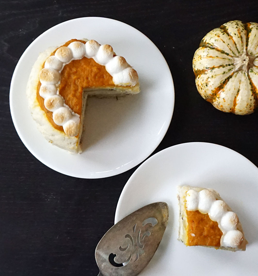 Leftover Thanksgiving sides savory cake