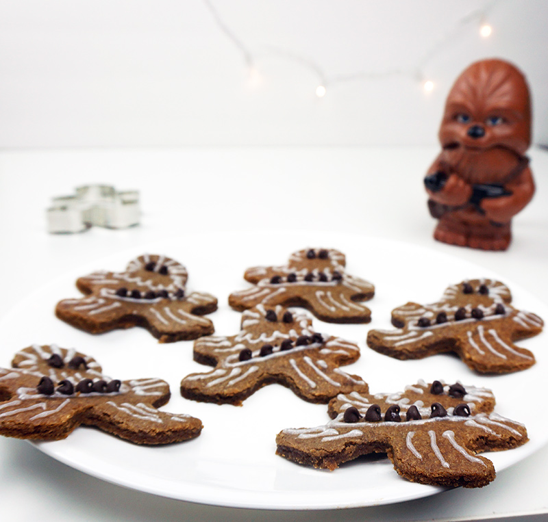Gingerbread Wookiee Cookies